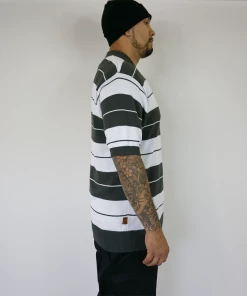 Clothing FB County Charlie Brown Shirt Grey/White