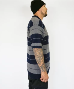 FB County Charlie Brown Shirt Navy/Grey