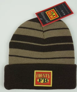 FB County Charlie Brown Beanie - Brown/Tan Accessories