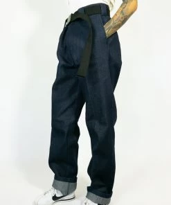 FB County Hard Denim Pant Indigo Blue Clothing