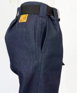 FB County Hard Denim Pant Indigo Blue Clothing