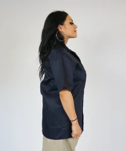 FB County Short Sleeve Kackie Work Shirt Navy