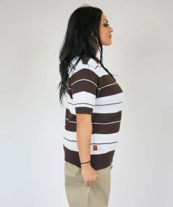 FB County Charlie Brown Shirt Brown/White