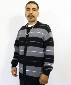 FB County Long Sleeve Charlie Brown Shirt - Black/Grey/White New Releases