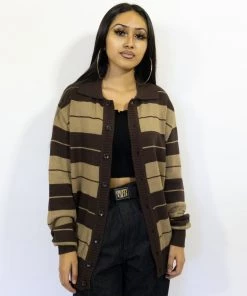 FB County Long Sleeve Charlie Brown Shirt - Brown/Tan