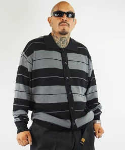 FB County Long Sleeve Charlie Brown Shirt - Black/Grey New Releases