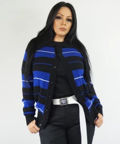 FB County Long Sleeve Charlie Brown Shirt - Black/Royal/White New Release
