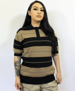 NEW FB County TRILOGY Charlie Brown Shirt - Black/Tan/Grey New Release