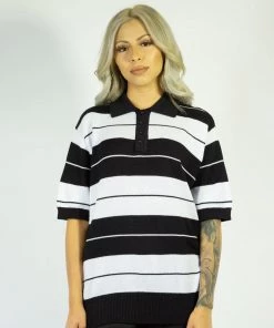 FB County Charlie Brown Shirt Black/White Clothing