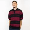 FB County Charlie Brown Shirt Black/Burgundy