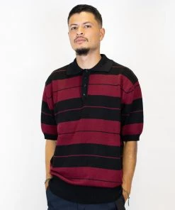 FB County Charlie Brown Shirt Black/Burgundy