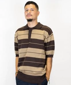 Clothing FB County Charlie Brown Shirt Brown/Tan