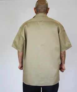 Clothing FB County Short Sleeve Kackie Work Shirt Beige