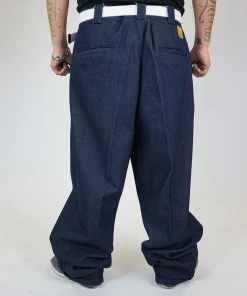 FB County Hard Denim Pant Indigo Blue