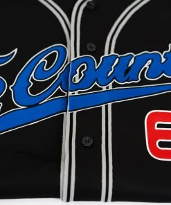 New Releases FB County Mens Baseball Classic Signature Jersey - Black