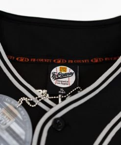 New Releases FB County Mens Baseball Classic Signature Jersey - Black