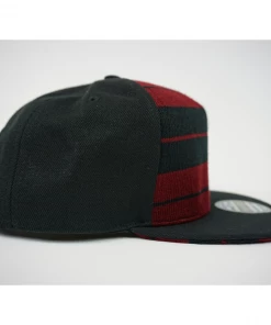 FB County Charlie Brown Cap/Hat Black/Burgundy