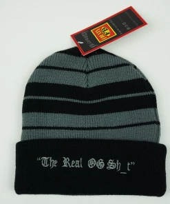 FB County Charlie Brown Beanie - Black/Grey