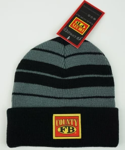 FB County Charlie Brown Beanie - Black/Grey