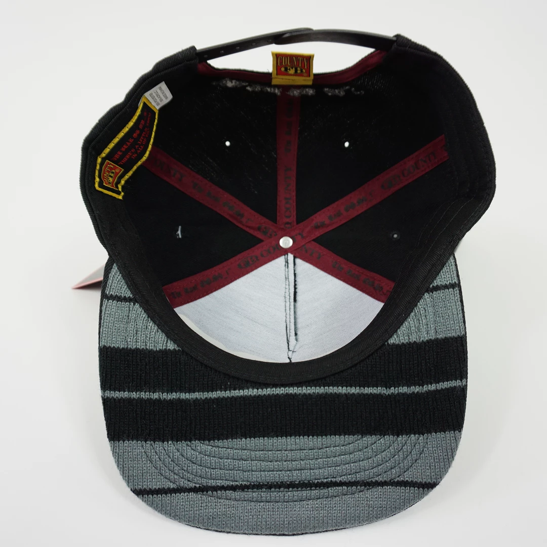 FB County Charlie Brown Cap/Hat Black/Grey Accessories 7 FB County Charlie Brown Cap/Hat Black/Grey Accessories