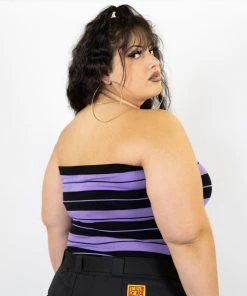 New Release FB County Charlie Brown Tube Top - Black/Lavender 11 New Release FB County Charlie Brown Tube Top - Black/Lavender