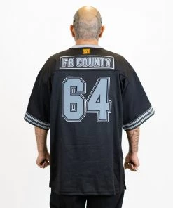 New Releases FB County Mens Football Classic Signature Jersey - Black