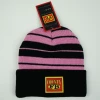FB County Charlie Brown Beanie - Black/Pink Accessories