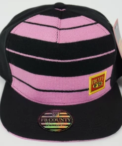 Accessories FB County Charlie Brown Cap/Hat Black/Pink