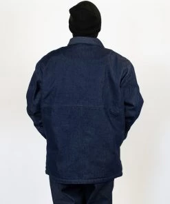 FB County Men's Oversized Blue Denim Jacket