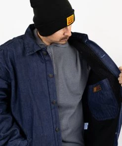 FB County Men's Oversized Blue Denim Jacket