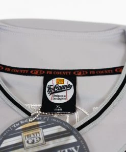 FB County Mens Baseball Classic Signature Jersey - Grey