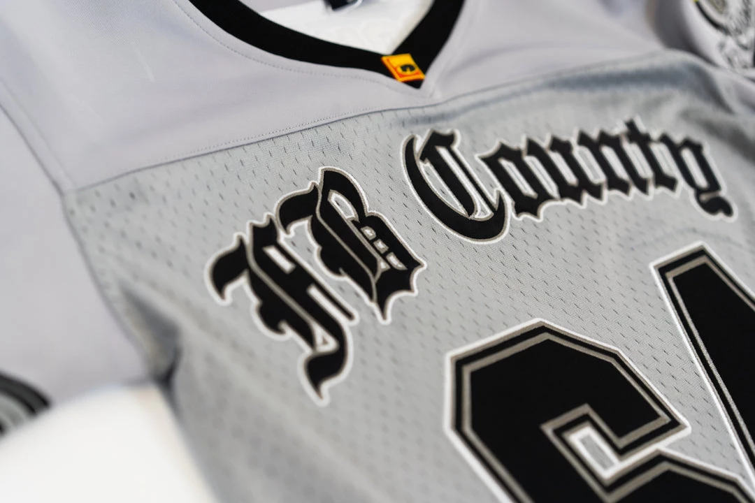 New Release FB County Womens Football Classic Signature Jersey - Grey 7 New Release FB County Womens Football Classic Signature Jersey - Grey