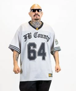 New Releases FB County Mens Football Classic Signature Jersey - Grey