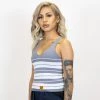 FB County Charlie Brown Tank Top - Grey/White