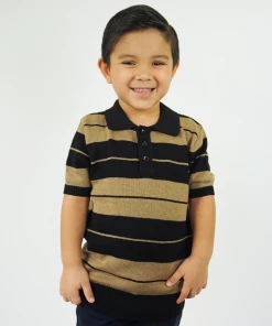 NEW FB County Kid Charlie Brown Shirt - Black/Tan Kids