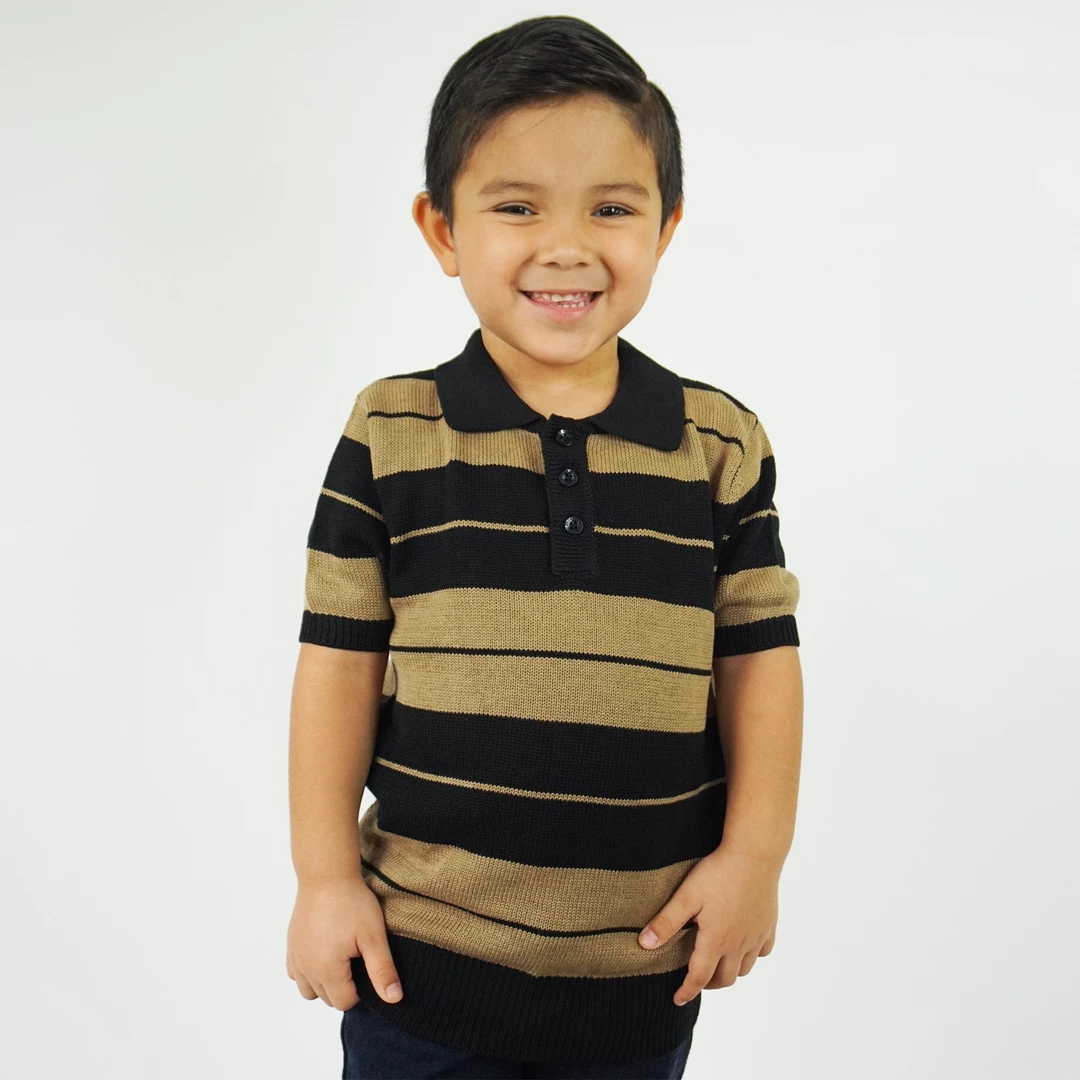 NEW FB County Kid Charlie Brown Shirt - Black/Tan Kids 3 NEW FB County Kid Charlie Brown Shirt - Black/Tan Kids