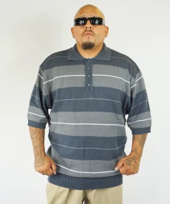 Clothing NEW FB County TRILOGY Charlie Brown Shirt - Charcoal/Grey/White