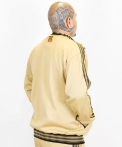 FB County Mens Track Jacket - Tan 7 FB County Mens Track Jacket - Tan