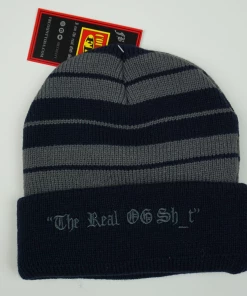 FB County Charlie Brown Beanie - Navy/Grey Accessories