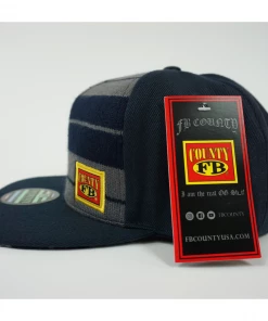 FB County Charlie Brown Cap/Hat Navy/Grey Accessories