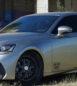 FB County Car Decals Black/White