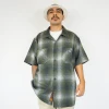 FB County Short Sleeve Wool Shirt - Green/Black/Grey New Releases 2 FB County Short Sleeve Wool Shirt - Green/Black/Grey New Releases