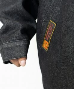 FB County Men's Oversized Black Denim Jacket 15 FB County Men's Oversized Black Denim Jacket