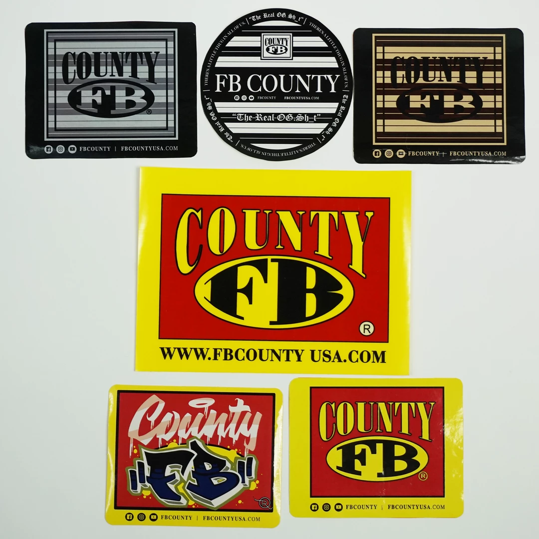 FB County Sticker Pack 3 FB County Sticker Pack