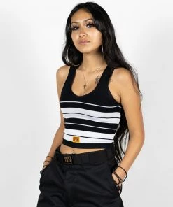 New Release FB County Charlie Brown Tank Top - Black/White