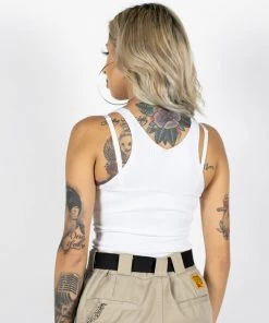 New Release FB County Charlie Brown Tank Top - White