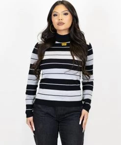 FB County Long Sleeve Turtle Neck - Black/Grey New Release