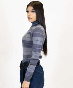 FB County Long Sleeve Turtle Neck - Charcoal/Grey New Release