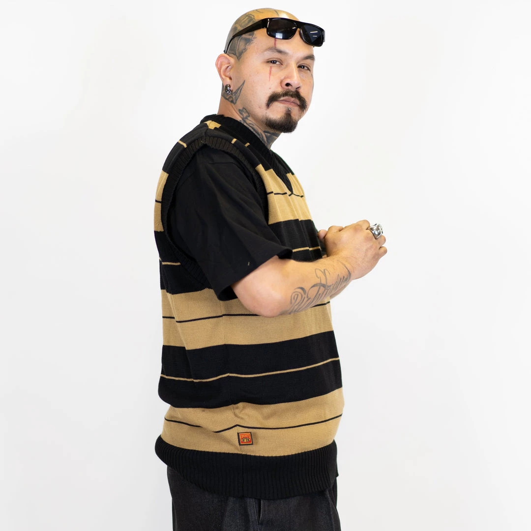 FB County Classic Charlie Brown Vest - Black/Tan New Releases 4 FB County Classic Charlie Brown Vest - Black/Tan New Releases