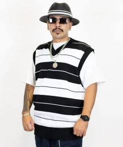 FB County Classic Charlie Brown Vest - Black/White